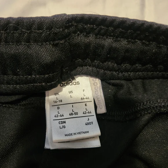 Adidas Womans Black Track Pants - Picture 5 of 5